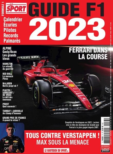 Le Sport – 01 mars 2023 Cover