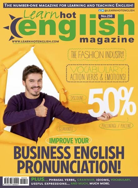 Learn Hot English – Issue 250 – March 2023 Cover
