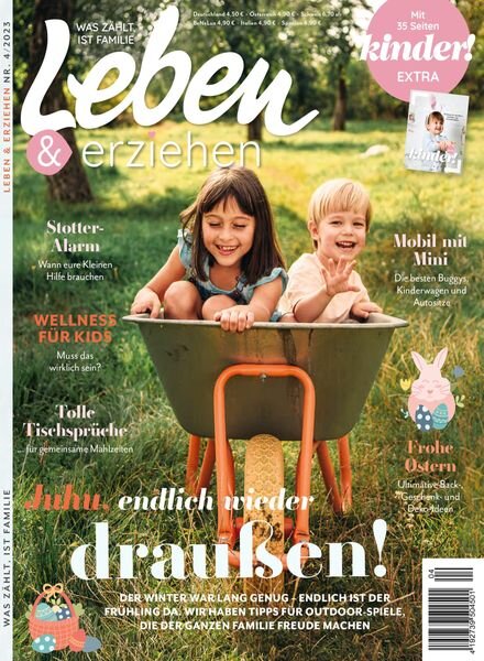 Leben & Erziehen – April 2023 Cover