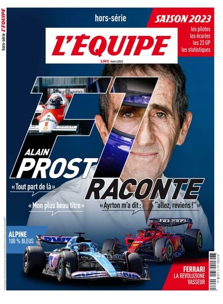 L’Equipe – Hors-Serie N 62 – Mars 2023 Cover
