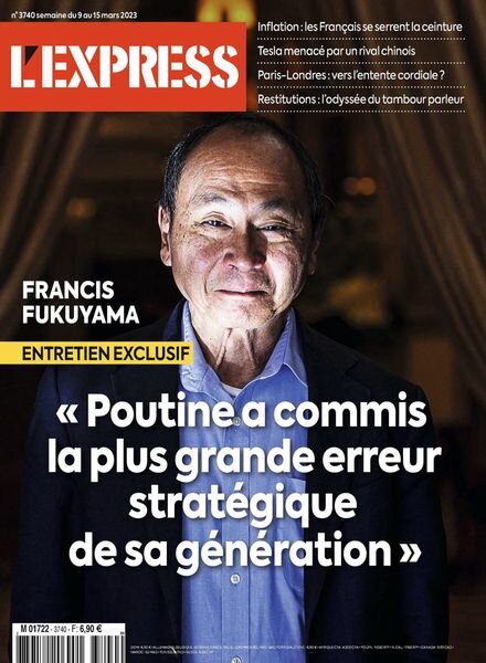 L’Express – 09 mars 2023 Cover