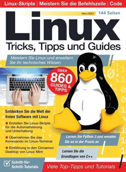 Linux Das essentielle Handbuch – Marz 2023 Cover