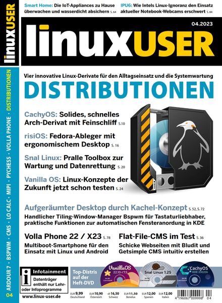 LinuxUser – April 2023 Cover