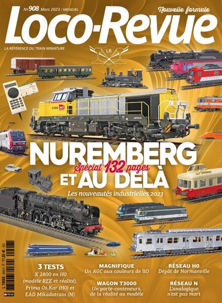 Loco-Revue – mars 2023 Cover