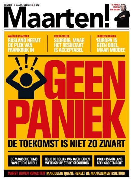 Maarten! – maart 2023 Cover
