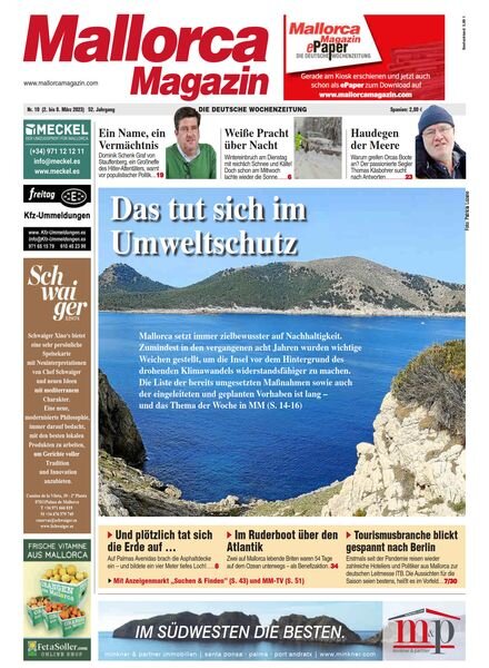 Mallorca Magazin – 2 Marz 2023 Cover