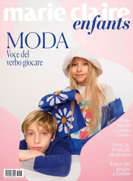 Marie Claire Italia Enfants – Aprile 2023 Cover