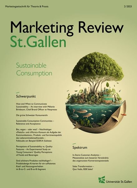 Marketing Review St Gallen – Februar 2023 Cover