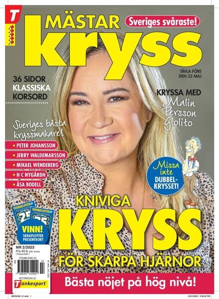 Mastarkryss – 23 mars 2023 Cover