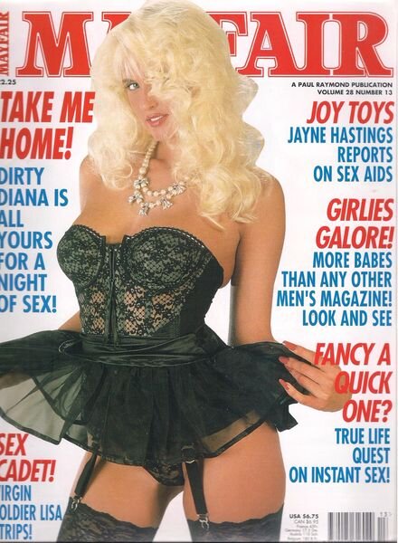 Mayfair – Vol. 28 N 13 1993 Cover