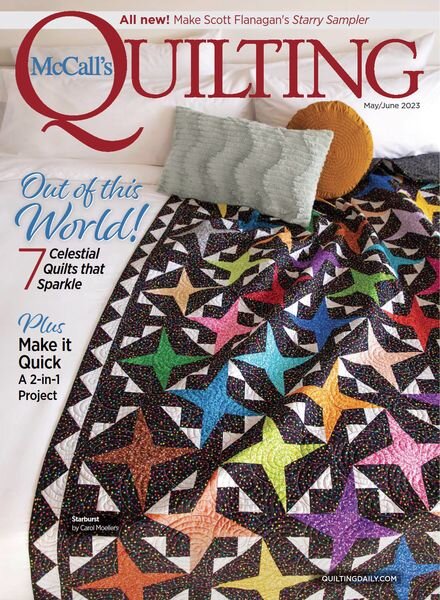 McCall’s Quilting – May-June 2023 Cover