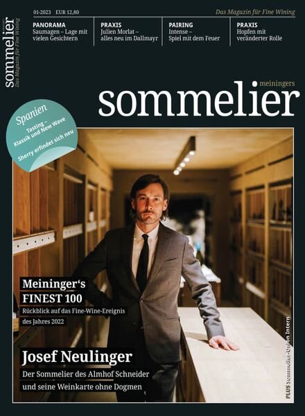 Meiningers Sommelier – Marz 2023 Cover