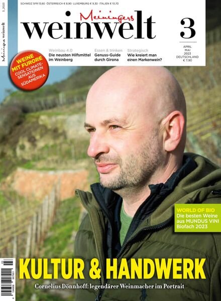 Meiningers Weinwelt – 15 Marz 2023 Cover