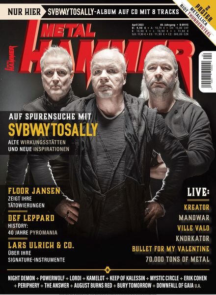 Metal Hammer Germany – Marz 2023 Cover