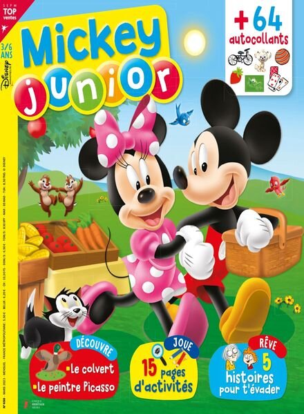 Mickey Junior – Mars 2023 Cover
