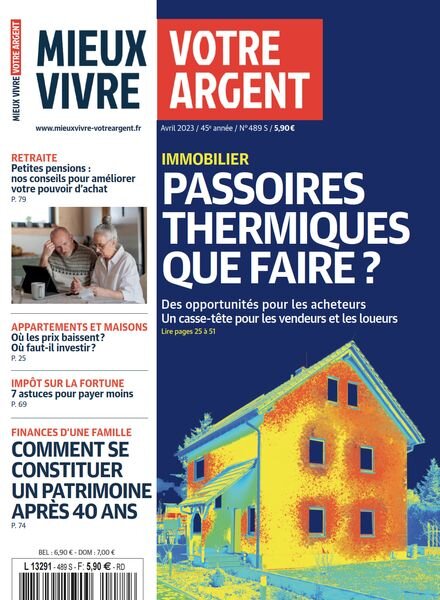 Mieux Vivre Votre Argent – Avril 2023 Cover