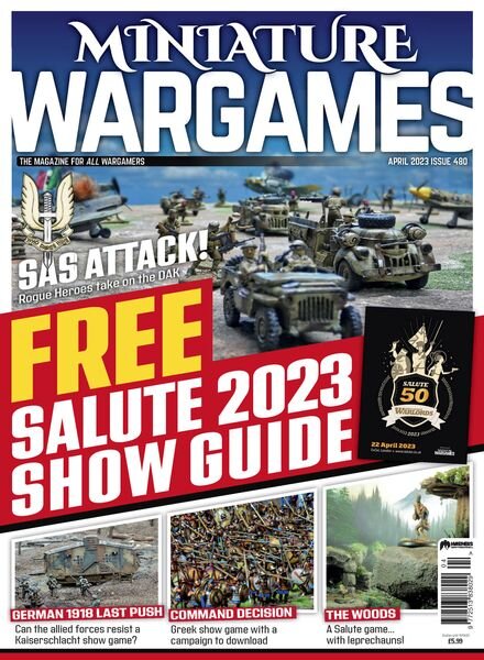 Miniature Wargames – Issue 480 – April 2023 Cover