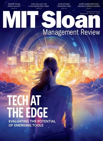 MIT Sloan Management Review – March 2023 Cover