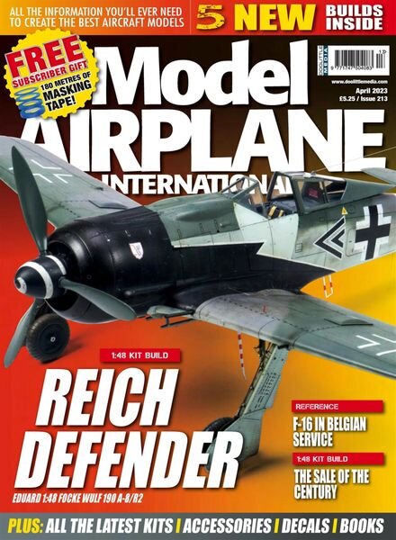 Model Airplane International – Issue 213 – April 2023 Cover