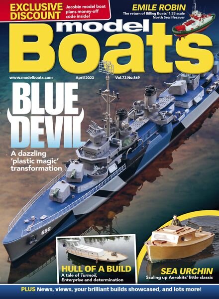 Model Boats – April 2023 Cover