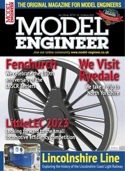 Model Engineer – 10 March 2023 Cover