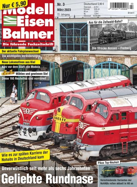 ModellEisenBahner – Marz 2023 Cover