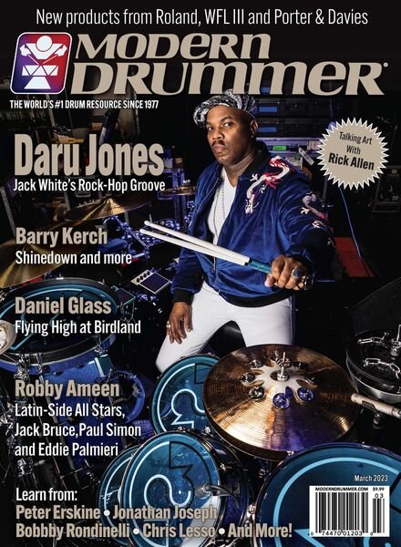 Modern Drummer Magazine – March 2023 Cover