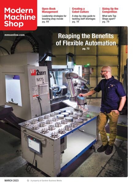 Modern Machine Shop – March 2023 Cover