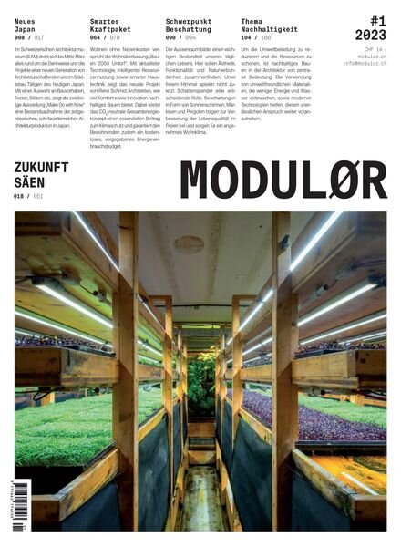 Modulor – Februar 2023 Cover