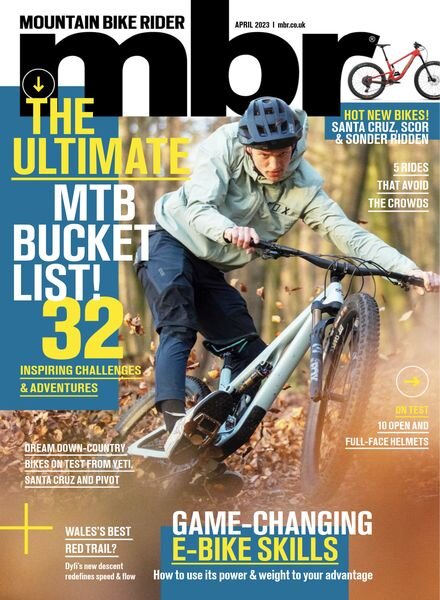 Mountain Bike Rider – April 2023 Cover