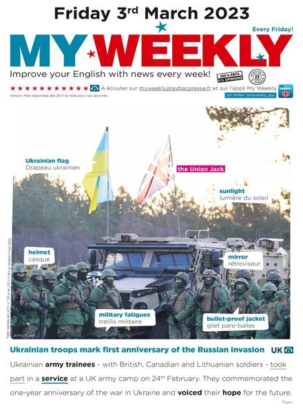 My Weekly Fr – 03 mars 2023 Cover