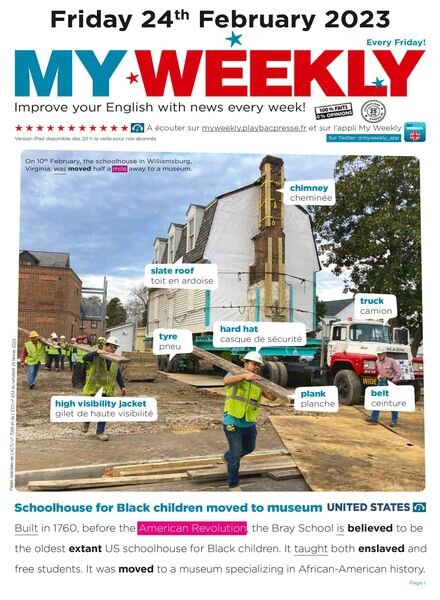 My Weekly Fr – 24 fevrier 2023 Cover
