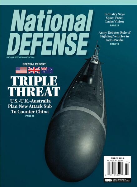 National Defense – March 2023 Cover