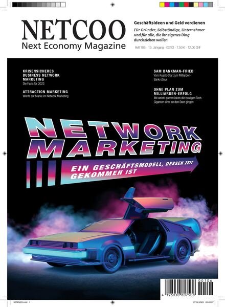 Netcoo Next Economy Magazine – Februar 2023 Cover