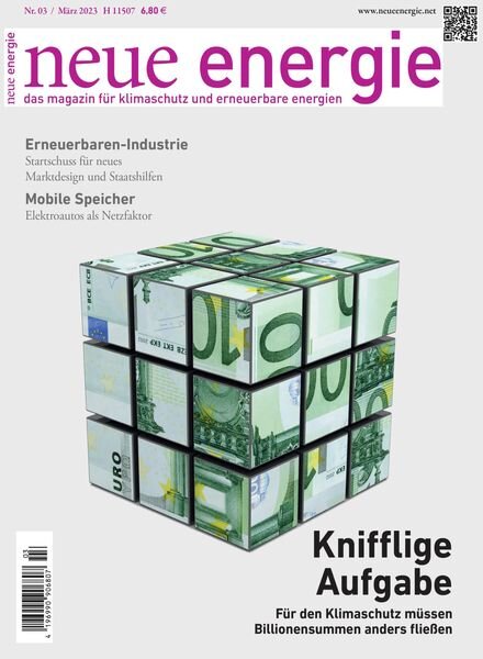neue energie – 27 Februar 2023 Cover