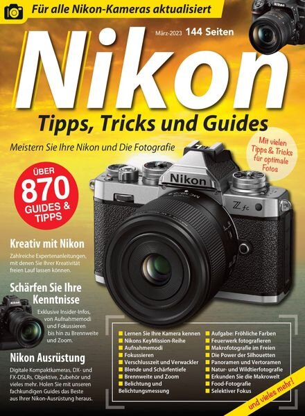 Nikon Das essentielle Handbuch – 23 Marz 2023 Cover