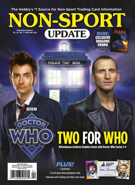 Non-Sport Update – April-May 2023 Cover