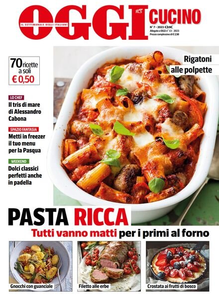 Oggi Cucino – 30 marzo 2023 Cover