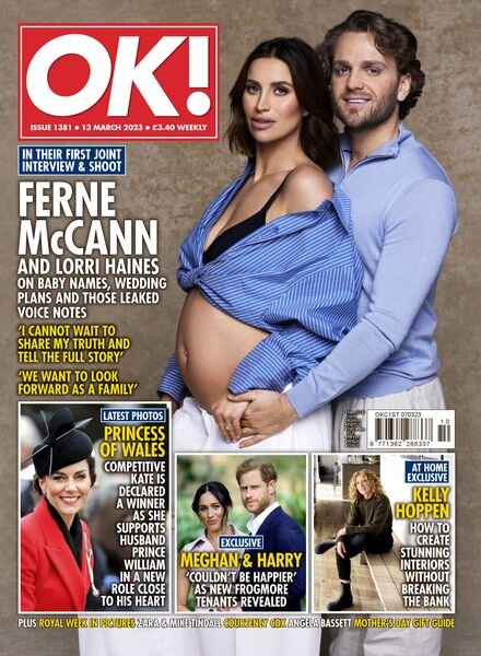 OK! Magazine UK – Issue 1381 – 13 March 2023 Cover