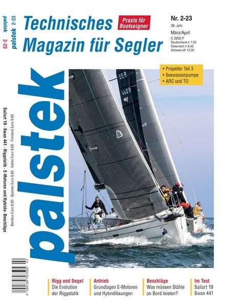 Palstek – Marz-April 2023 Cover