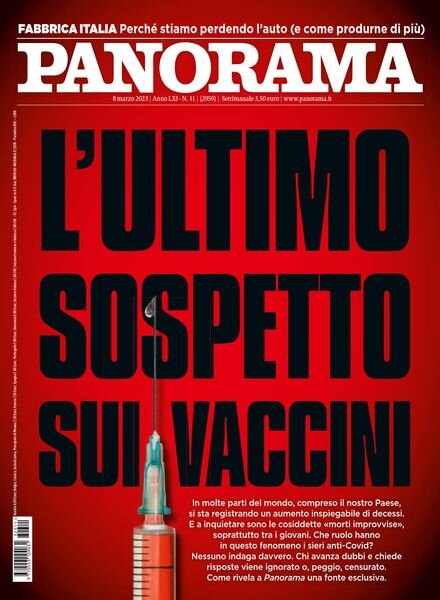 Panorama Italia – 8 Marzo 2023 Cover