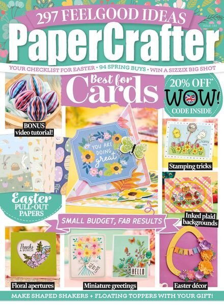 PaperCrafter – Issue 184 – March 2023 Cover