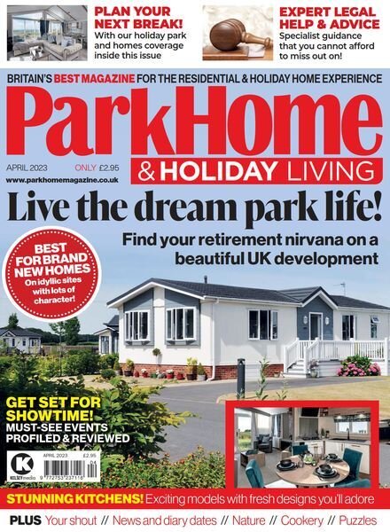 Park Home & Holiday Living – April 2023 Cover