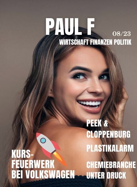 Paul F – 04 Marz 2023 Cover
