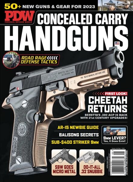 Personal Defense World – April 2023 Cover
