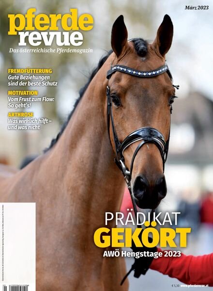 Pferderevue – Marz 2023 Cover