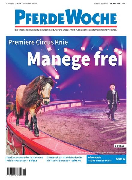 PferdeWoche – 15 Marz 2023 Cover