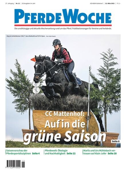 PferdeWoche – 22 Marz 2023 Cover