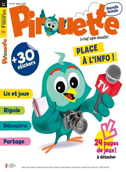 Pirouette – 01 fevrier 2023 Cover