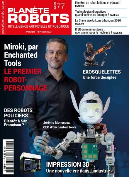Planete Robots – Janvier-Fevrier 2023 Cover
